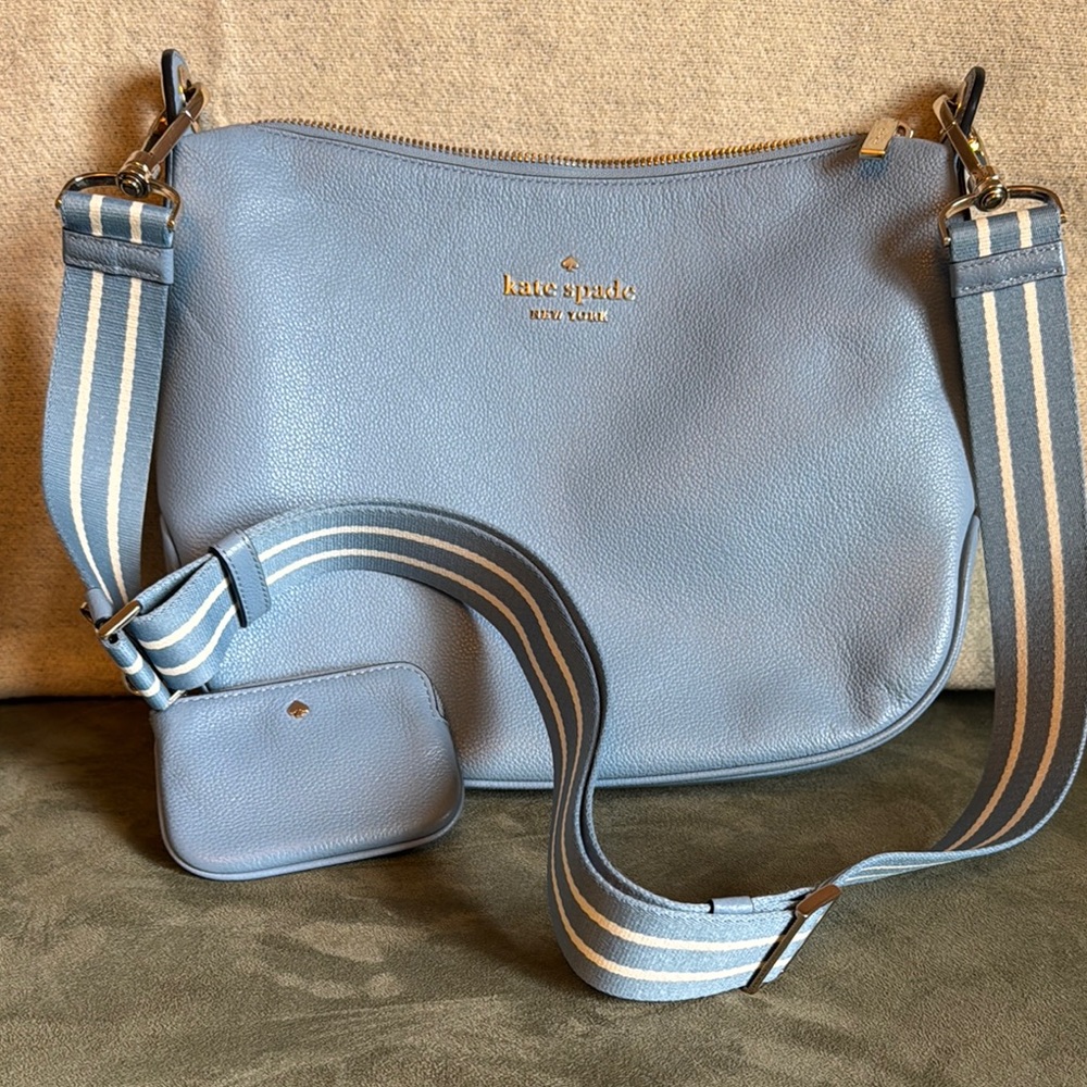 Kate Spade Blue Crossbody Bag
